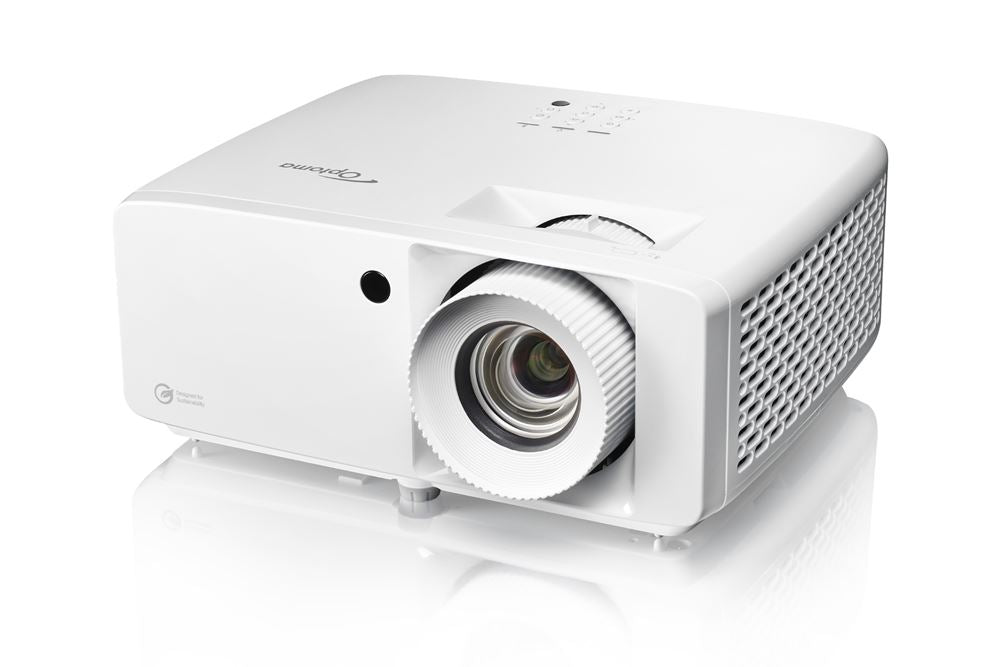 Optoma AZH460 Ultra-Compact High Brightness FHD 1080p Laser Long Throw Projector - Each