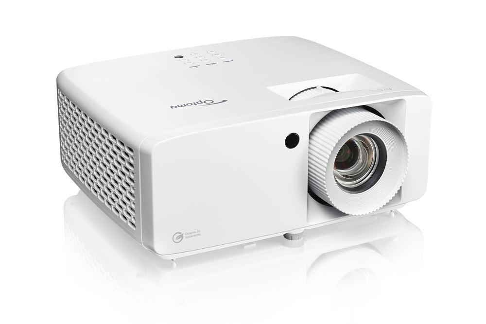 Optoma AZH460 Ultra-Compact High Brightness FHD 1080p Laser Long Throw Projector - Each