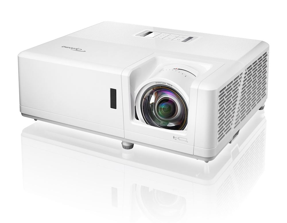 Optoma ZH406ST Compact High Brightness Short Throw Laser Projector - Each