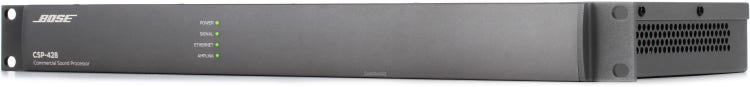 Bose CSP428 Commercial Sound Processor PA Management  with 4-in/2-out Analog I/O, AmpLink Output, and 32-bit DSP - Each