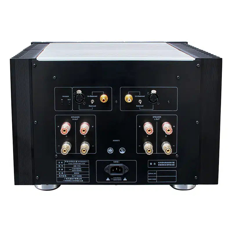 Tonewinner AD-1PA+ Class A Hi-Fi Amplifier) Channels  2 Class A /AB Mode Power- 2*300W