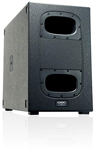 QSC KS212C Cardioid 3600W Dual 12 inch Powered Subwoofer Compact Single-Box Cardioid Solution- Each