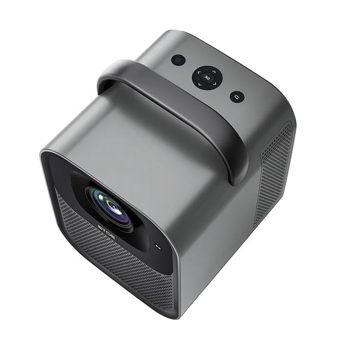 ETOE Seal Pro 1080P Google TVProjector With Netflix, Auto-Focus & Keystone ,Dual-Band Wi-Fi ,1000 ANSI Lumens ,30,000+ Hr Lifetime - Audiomaxx India
