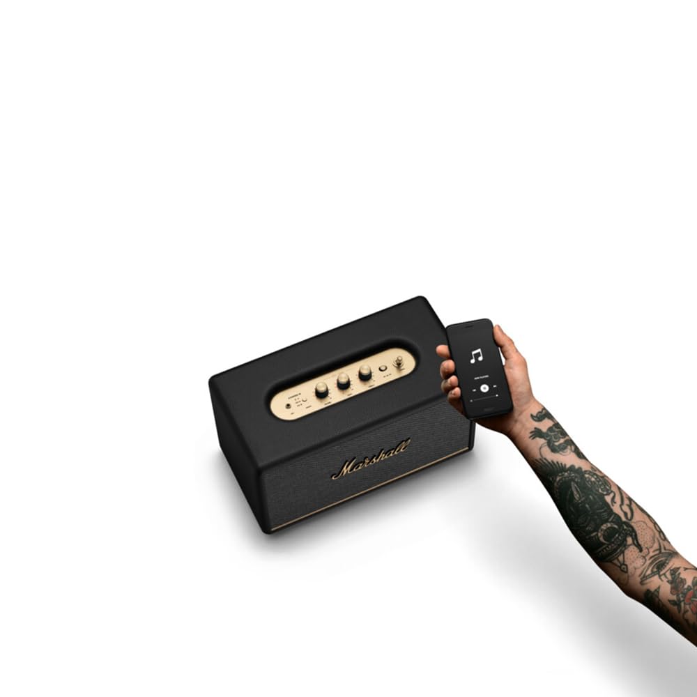 Marshall Stanmore III Wired Connectivity Home Speaker with Bluetooth 5.2 & RCA or 3.5mm Input