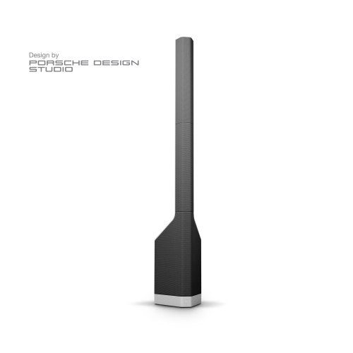 LD Systems LDMAUIP900B Owered Column PA System 2800W by Porsche Design Studio in Graphite - Each