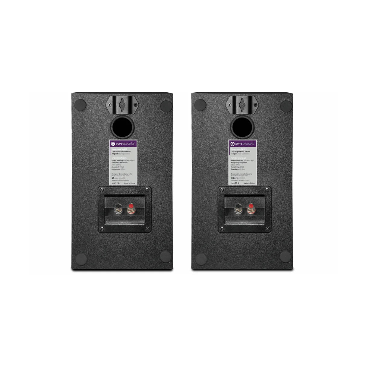 Pure Acoustics Supernova SA525 2- Way 140W Angled  Surround  Speaker - Pair