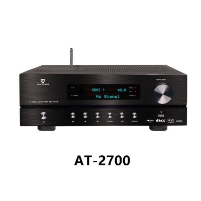 Tonewinner AT2700 7.2CH 4KUHD Dolby Atmos, DTSX AV Receiver -Each