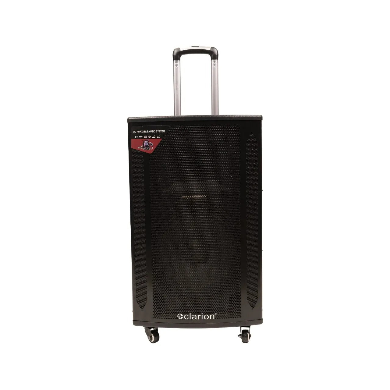 Clarion Karaoke JM-Woodburn 12 12" Karaoke Trolley Speaker with 2 UHF Microphones