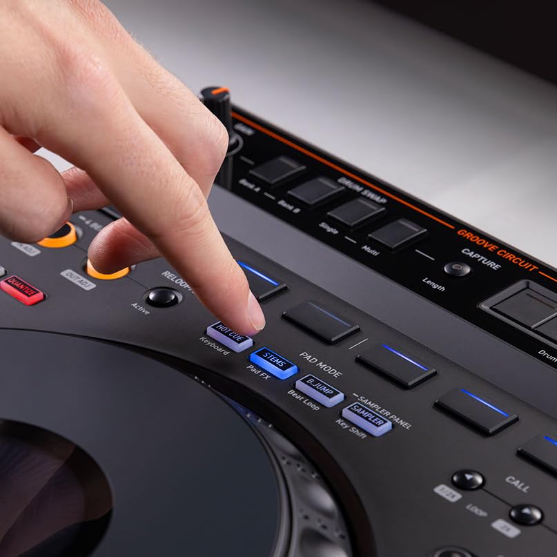 Pioneer DJ AlphaTheta DDJ-GRV6 4-Channel Performance DJ Controller