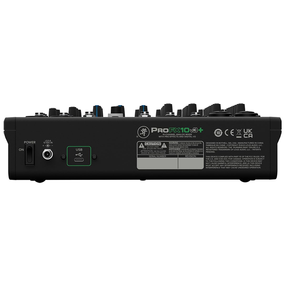 Mackie Profx10V3+ 10-Channel Analog Audio Mixer With USB And Enhanced Effects - Audiomaxx India