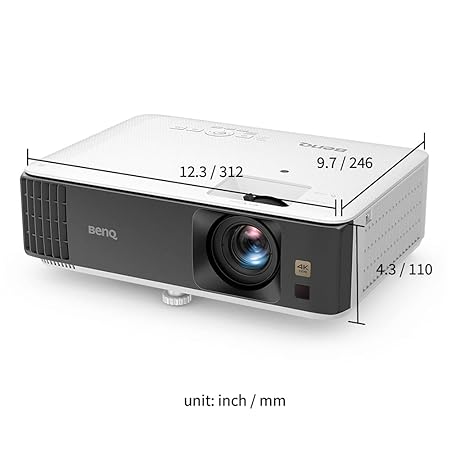 BenQ TK700 4K UHD HDR Home Cinema Projector 3200 lumens, Excellent Colors 200 inches