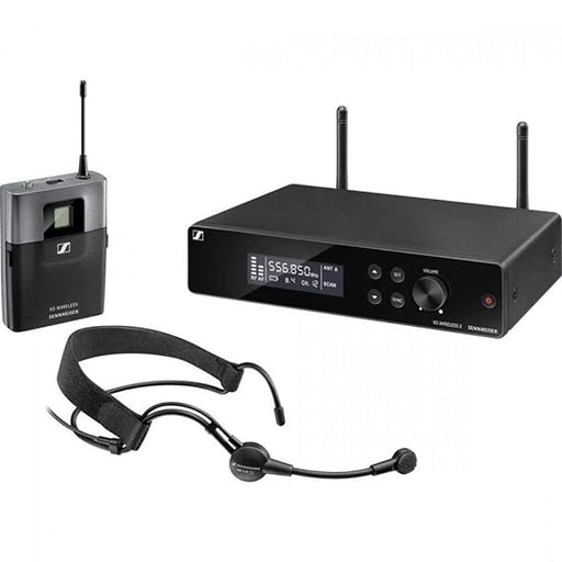 Sennheiser XSW 2-ME3-A Wireless Cardiod Headset Microphone Set With External Antenna - Set