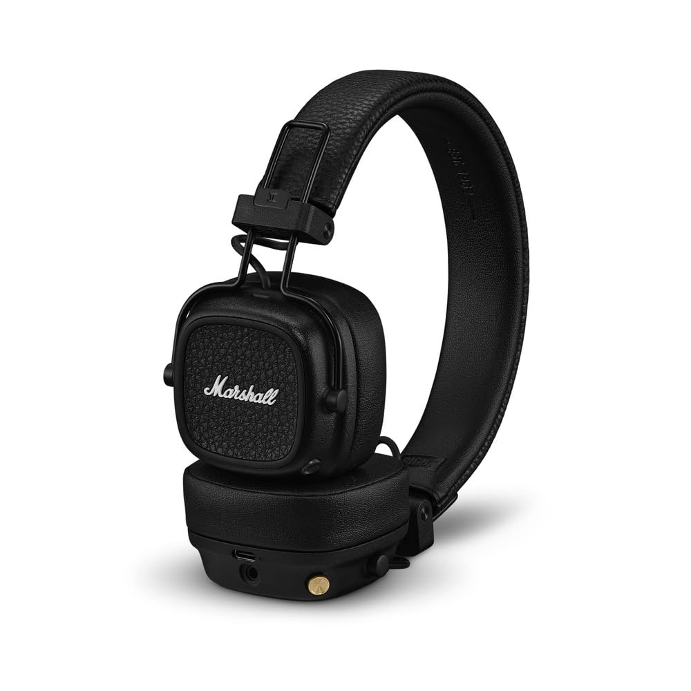 Marshall Major V Wireless On-Ear Headphones with 100+ Hours of Playtime