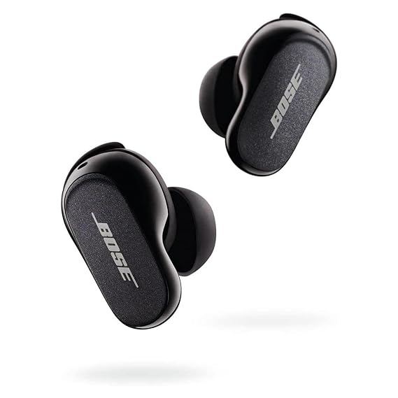 Bose New QuietComfort Earbuds II Wireless, Bluetooth, World’s Best Noise Cancelling in-Ear Headphones