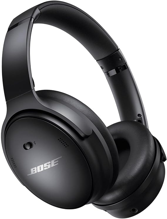 Bose QuietComfort 45 Wireless Bluetooth Noise Cancelling Headphones, Over-Ear Headphones with Microphone - Each