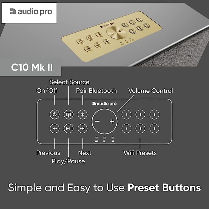 Audio Pro - Addon C10 MKII Wireless | WiFi | Network Speaker