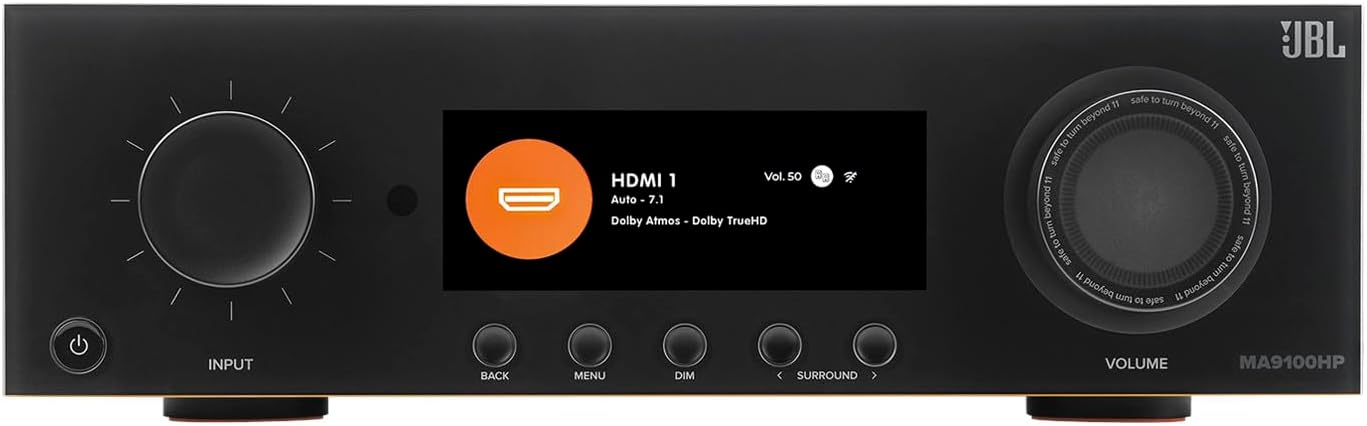 JBL MA9100HP 9.2 Channel Dolby Atmos 8K Network AV Receiver