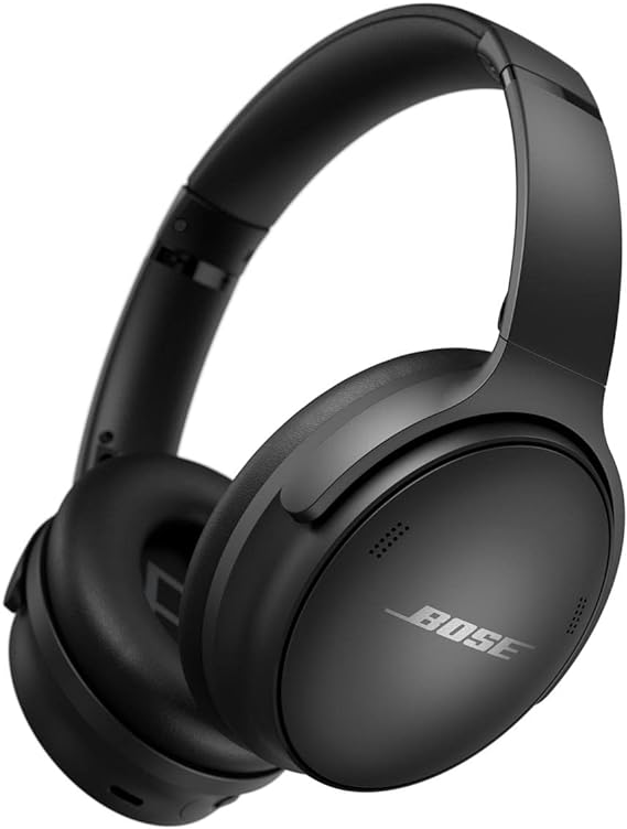 Bose QuietComfort 45 Wireless Bluetooth Noise Cancelling Headphones, Over-Ear Headphones with Microphone - Each