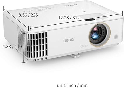 BenQ TH685P 1080p Gaming Projector - 4K HDR Support - 120hz Refresh Rate - 3500 ANSI Lumens - 8.3ms Low Latency Game Mode