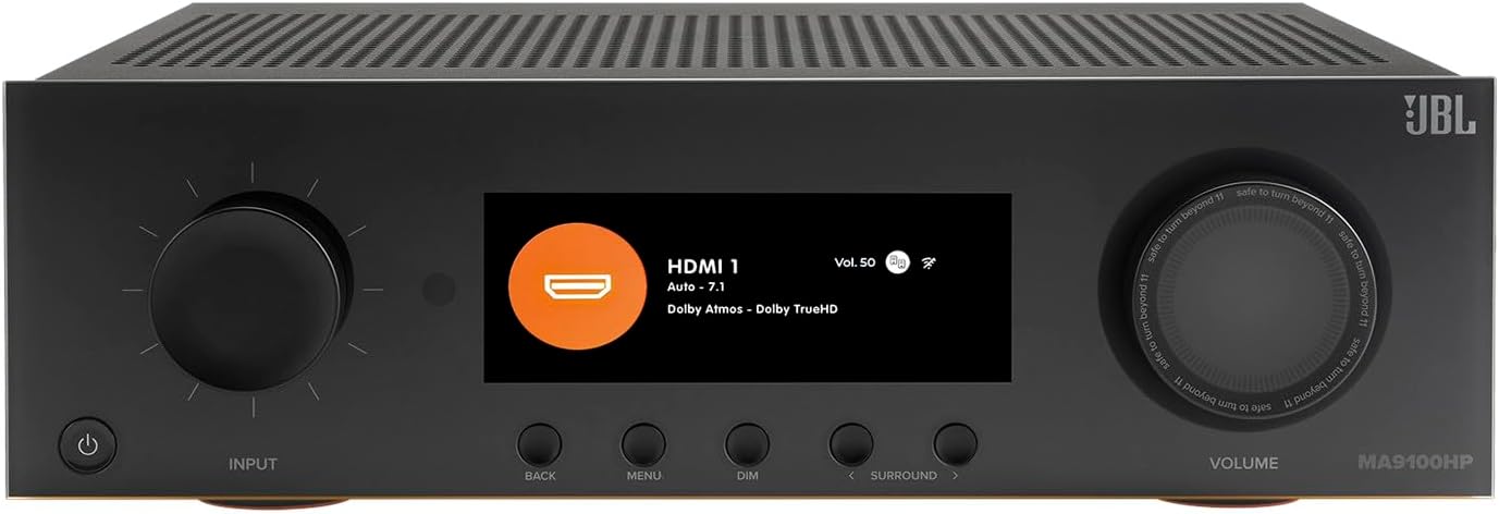 JBL MA9100HP 9.2 Channel Dolby Atmos 8K Network AV Receiver