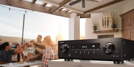 Pioneer VSX-834  155W @ 6 ohms, 80W FTC x 7 ch. 7.2 receiver with Dolby Atmos Dolby Atmos Height Virtualizer Bluetooth DTS X 4K HDMI    - Each