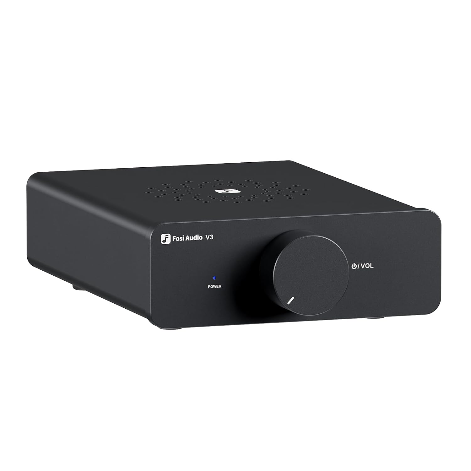 Fosi Audio V3 Stereo Class-D Power Amplifier with TPA3255 Chip, 300W × 2 Output, Compact Hi-Fi Design, and Audiophile-Grade Performance - Audiomaxx India
