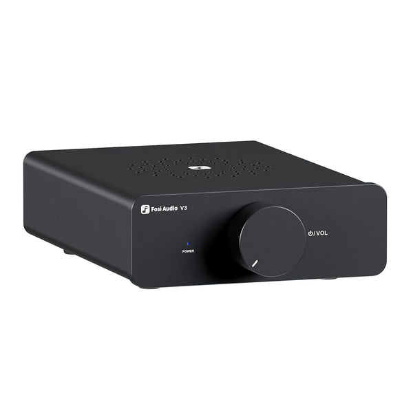 Fosi Audio V3 パワーアンプ TPA3255 32V電源付き 美品 Fosi Audio V3 Stereo Class-D Power Amplifier with TPA3255 Chip, 300W ×