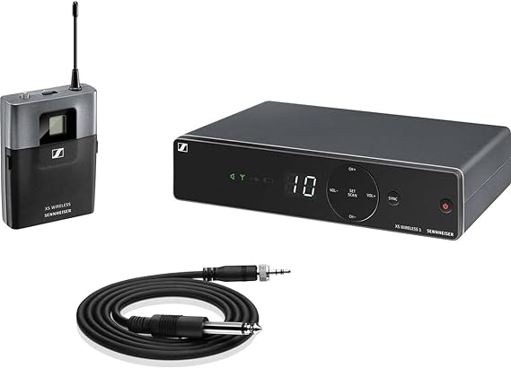 Sennheiser Consumer Audio XSW 1-CI1-A Instrument Wireless Microphone, A Range 548-572 MHz- Set