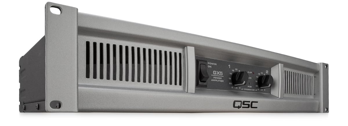 QSC GX5 2 Channels Amplifier 500W/ch at 8Ω, 700W/ch at 4Ω