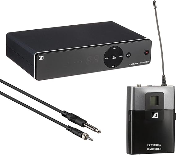 Sennheiser Consumer Audio XSW 1-CI1-A Instrument Wireless Microphone, A Range 548-572 MHz- Set