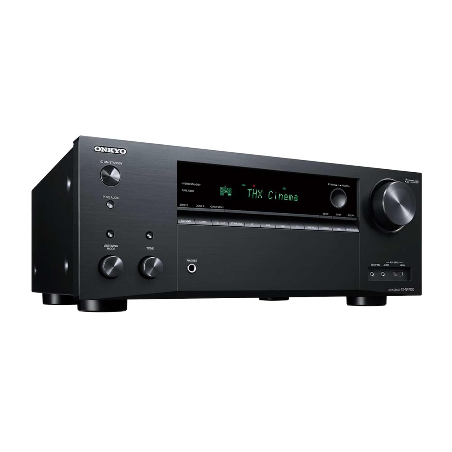 Onkyo Tx-nr7100 9.2-channel Home Theater Receiver With Dolby Atmos®, Wi-fi®, Bluetooth®, Apple Airplay® 2, And Amazon Alexa Compatibility