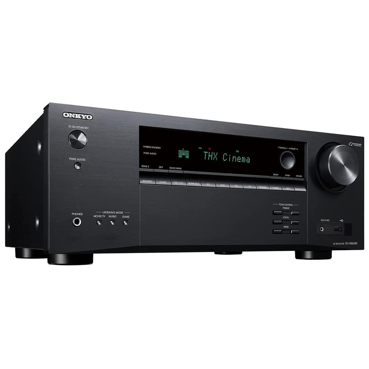 Onkyo TX-NR6100 7.2 Channel Dolby Atmos 8k ultra Hd Av Receiver - Each