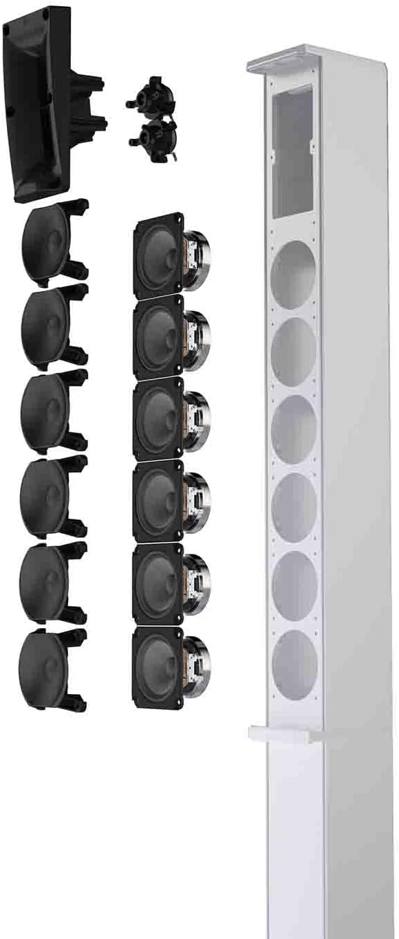 LD Systems LDMAUI11G3INT Portable Cardioid Column PA System 1460W, Bluetooth  - Each