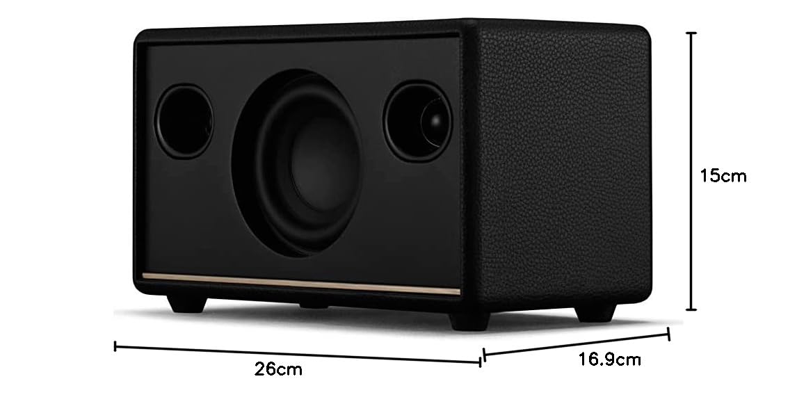 Marshall Acton III Wired Connectivity Stereo Home Speakers with Bluetooth 5.2 & RCA or 3.5mm Input