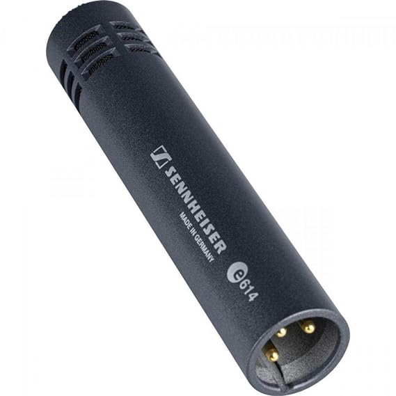 Sennheiser E614 Super-Cardioid Condenser Microphone for Woodwind,Strings,Overhead & Instrument Recordings - Each