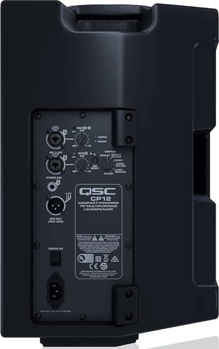 QSC CP12  12 "Compact Powered Loudspeaker With 1000 Watt - Each