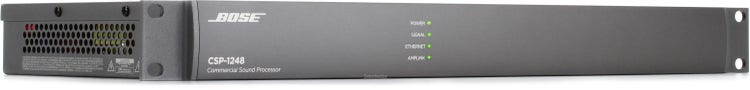 Bose CSP1248 Commercial Sound Processor PA Management with 12-in/4-out Analog I/O, AmpLink Output, and 32-bit DSP - Each