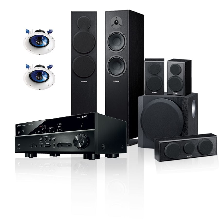 Yamaha 7.1 Ch Tower Home Theater Dolby Atmos Package # AMAXX-DA-US