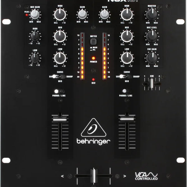 Behringer NOX101 Premium 2-Channel DJ Mixer with Full VCA-Control and