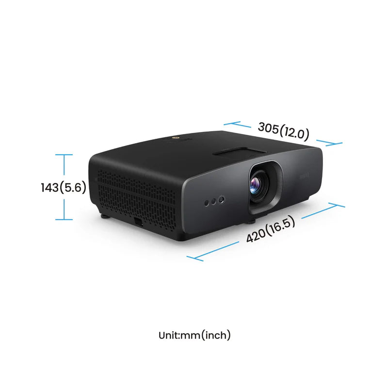BenQ W2720i  4K UHD 2500lm LED Smart Home Theater Projector with AI Picture, DCI-P3, HDR, Delta E < 3