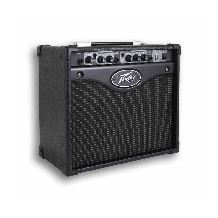 Peavey Rage® 158 Compact 15-Watt Guitar Combo Amplifier with 8” Speaker, TransTube® Technology & Headphone Output - Audiomaxx India