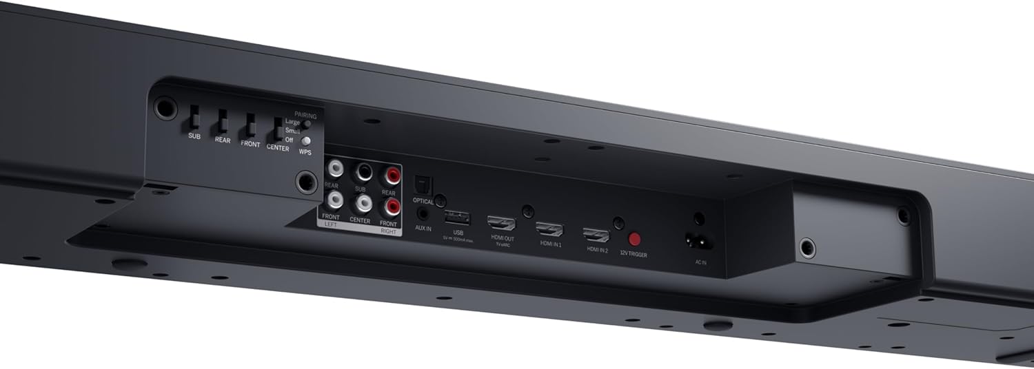 Loewe Klang Bar3 Mr, Soundbar with Integrated Subwoofer, Active 3.1 Dolby Atmos Multiroom Sound System, 360W , Bluetooth, - Audiomaxx India