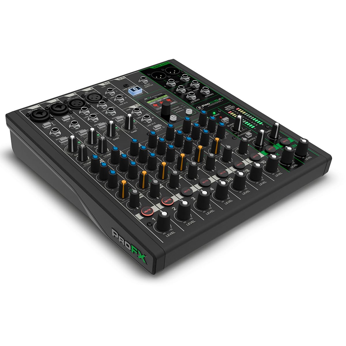 Mackie Profx10V3+ 10-Channel Analog Audio Mixer With USB And Enhanced Effects - Audiomaxx India