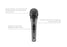 Sennheiser E825-S Dynamic Cardiod Microphone with On/Off Switch,  For Vocal, Instrument and Club PA