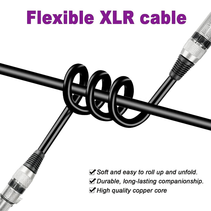 Cable para Micrófono XLR a XLR CE27 RadioShack 7.2 m Plástico
