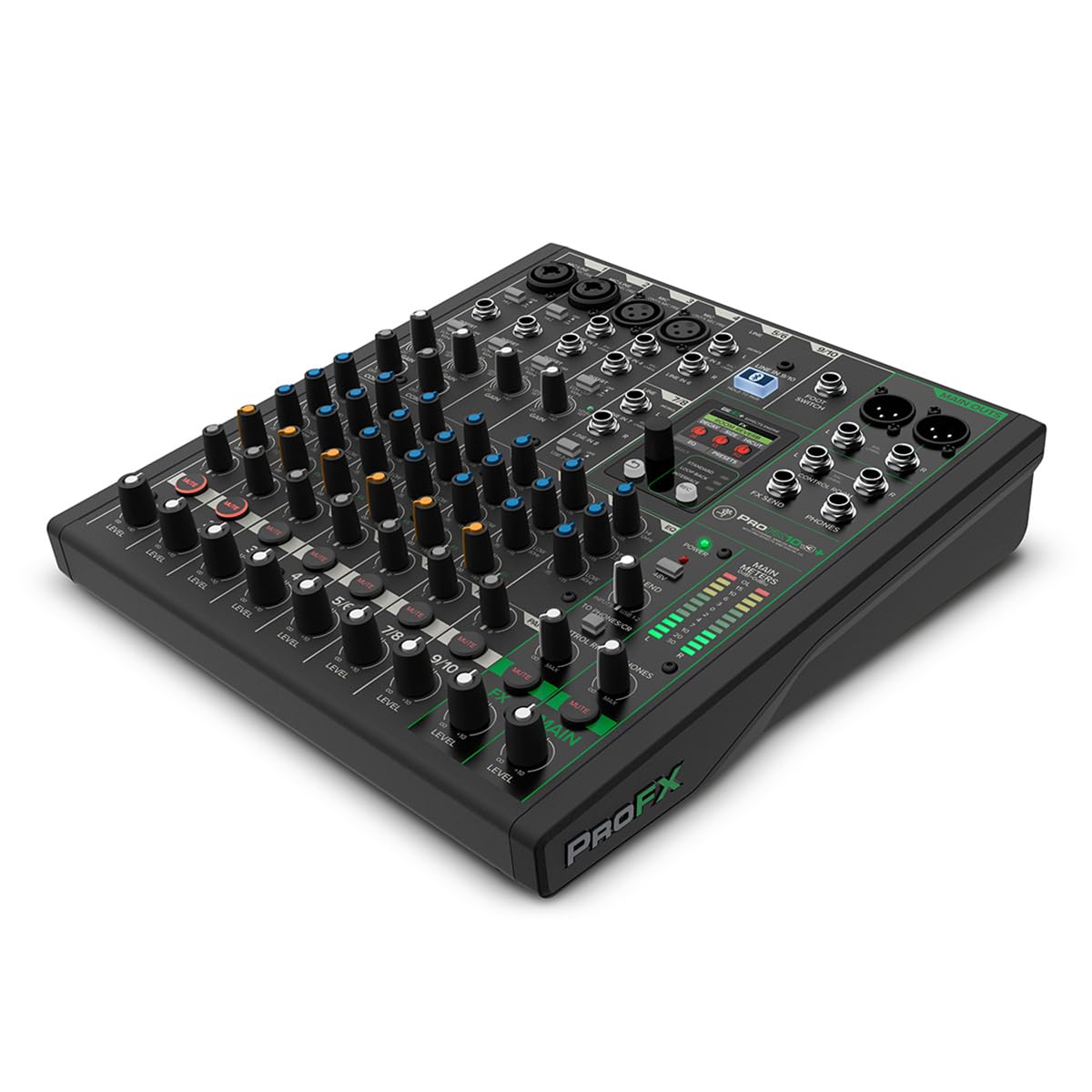 Mackie Profx10V3+ 10-Channel Analog Audio Mixer With USB And Enhanced Effects - Audiomaxx India