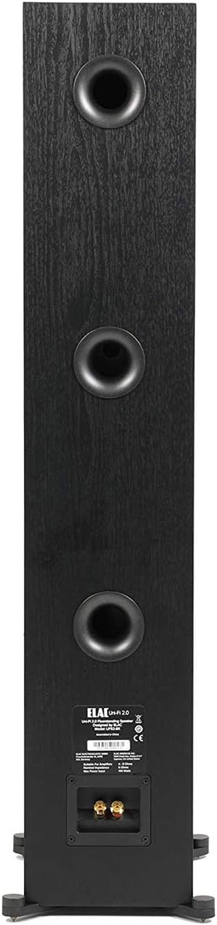 Elac Uni-Fi DF52 Tower Speaker Black - Pair