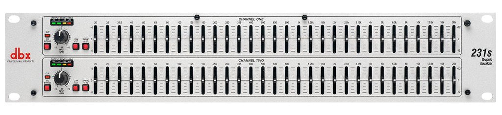 DBX 231s Dual Channel 31-Band Equalizer