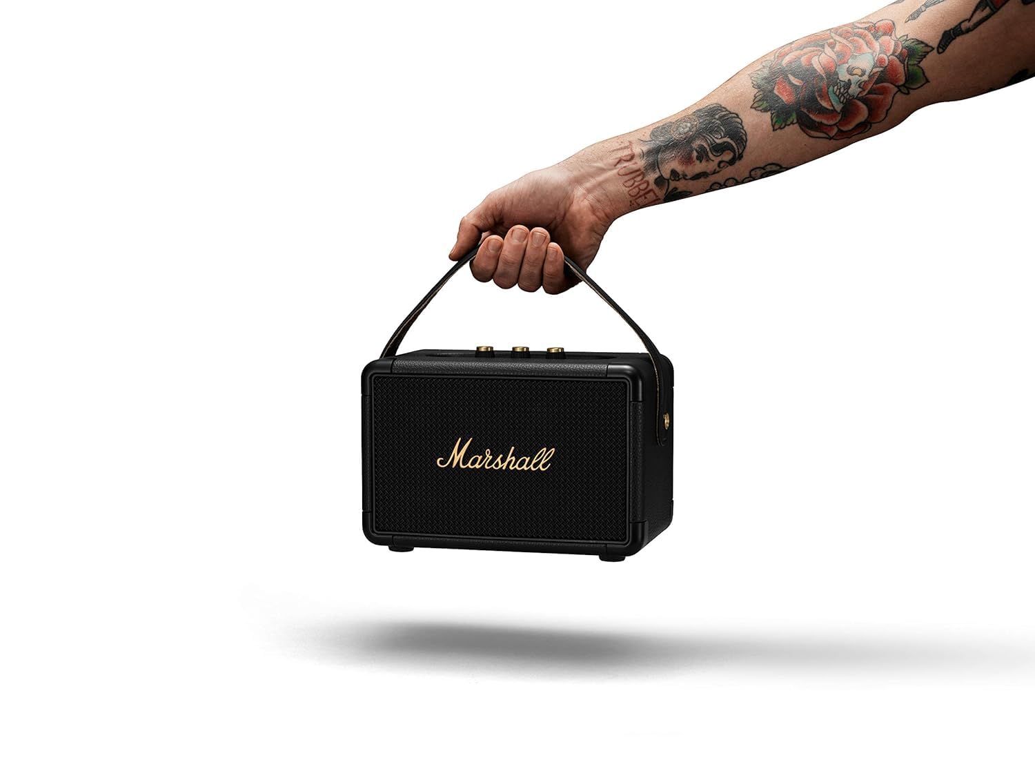 Marshall Kilburn II 36W Portable Bluetooth Speaker with 20+ Hours ,Water-resistant Design (IPX2)