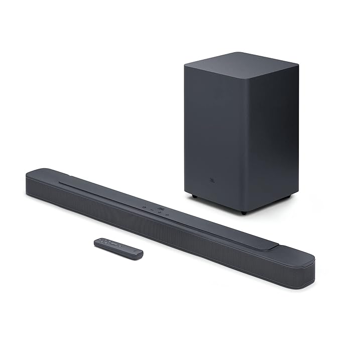 JBL Bar 2.1 Deep Bass MK2 300W Soundbar with 6.5” Down-Firing Wireless Subwoofer , Bluetooth - Set